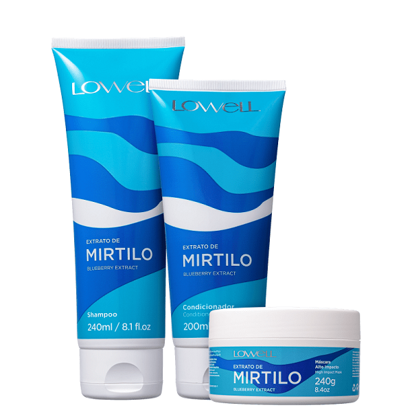 Lowell Extrato de Mirtilo Duo Home Care e Mascara 240g ÚNICO 1