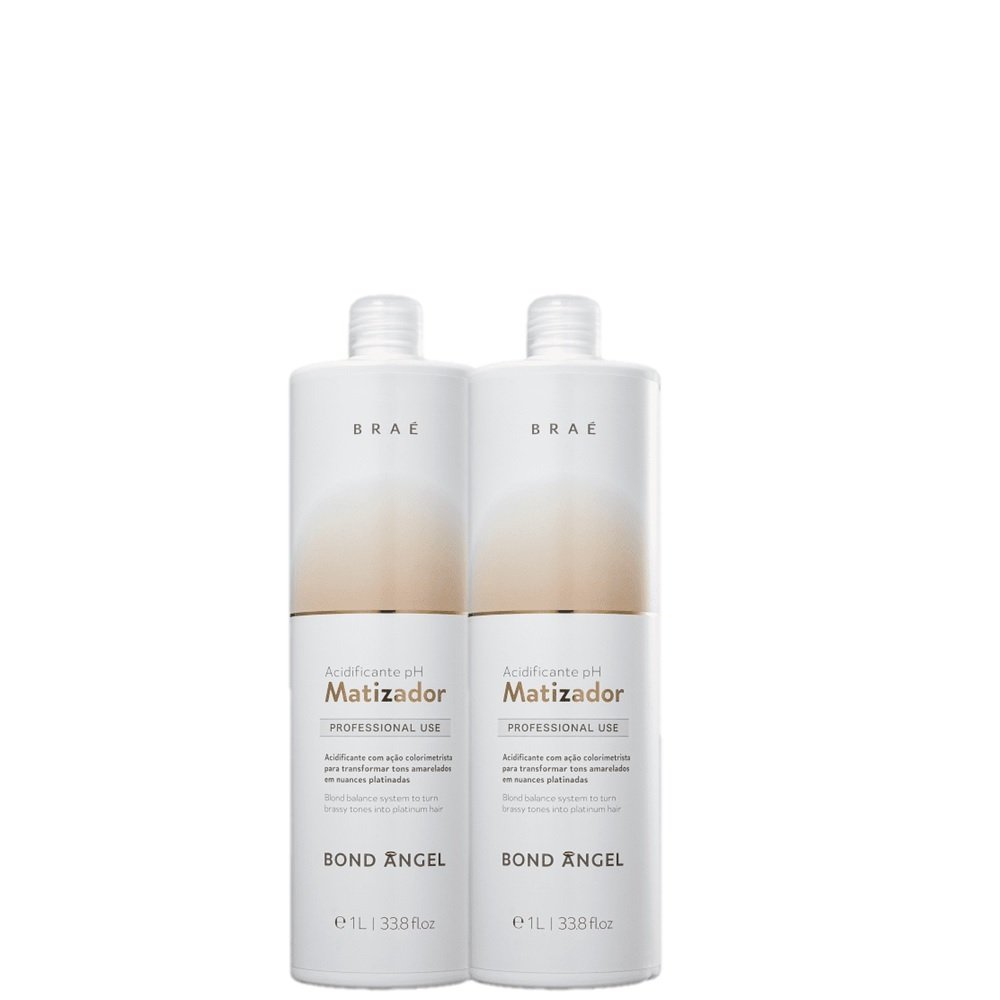Kit Brae Bond Angel - Matizador Acidificante Ph 1L (2 Unidades)
