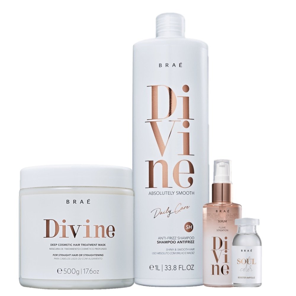 Kit Brae Divine Color Booster (4 Produtos) ÚNICO 7