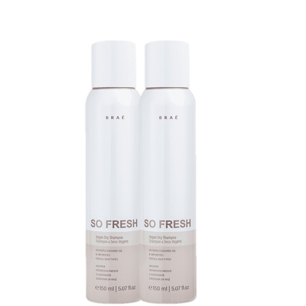 Kit BRAE So Fresh - Shampoo a Seco 150ml (2 Unidades)