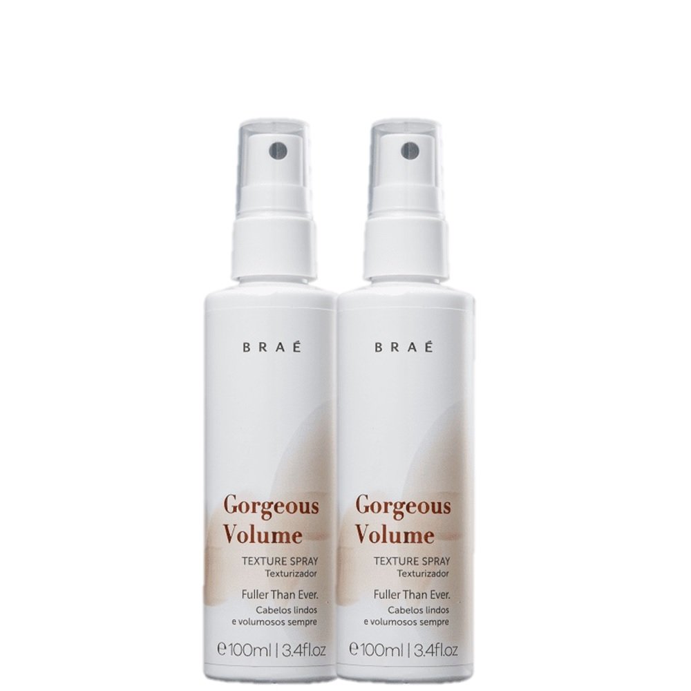 Kit BRAE Gorgeous Volume - Spray Texturizador 100ml (2 Unidades)