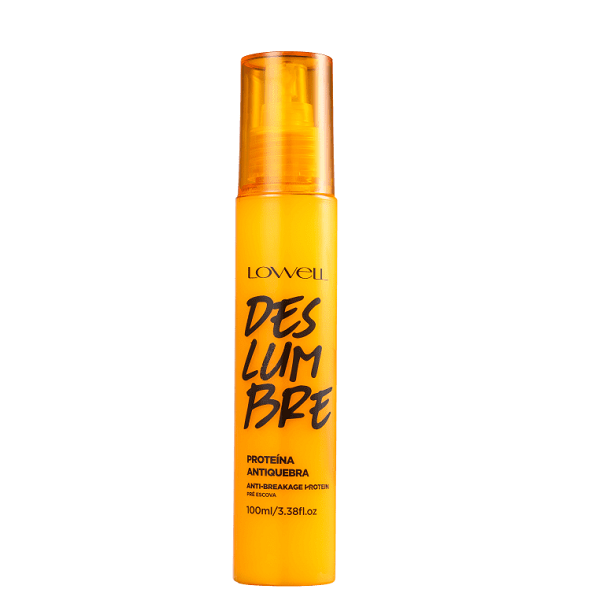 Lowell Deslumbre Kit Spray de Brilho 120ml Pre Baby Liss 120ml e Proteina Anti Quebra 100ml 3 Produtos ÚNICO 3