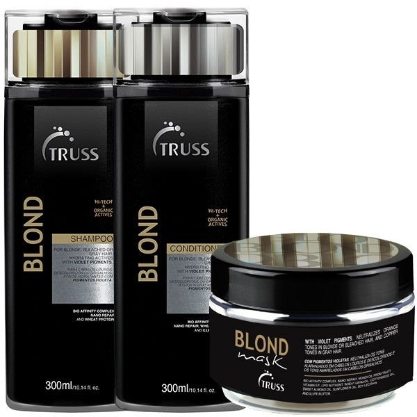 Kit Truss Blond Duo 300ml e Mascara 180ml ÚNICO 1