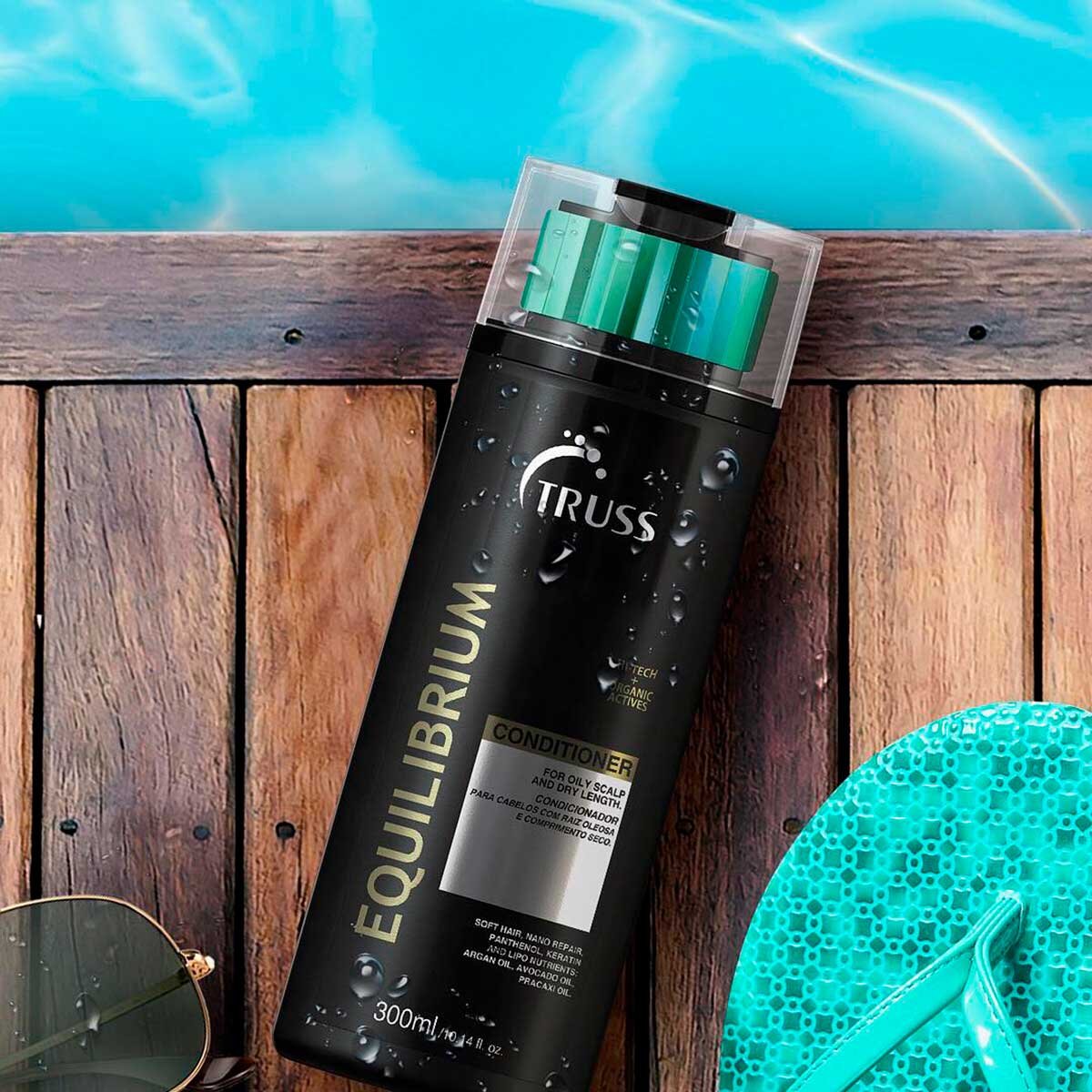 Kit Truss Equilibrium Anti Frizz Cabelos Oleosos (3 Produtos) ÚNICO 3