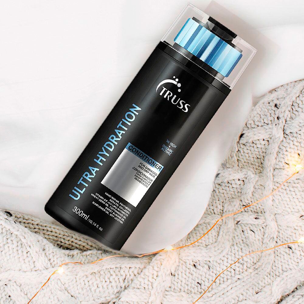 Kit Truss Ultra Hydration - Shampoo+Condicinador 300ml+Uso Obrigatorio 260ml ÚNICO 3