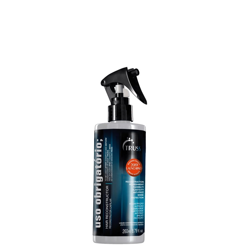 Kit Truss Uso Obrigatorio Limpeza Suave e Acao Anti Frizz (3 Produtos) ÚNICO 3