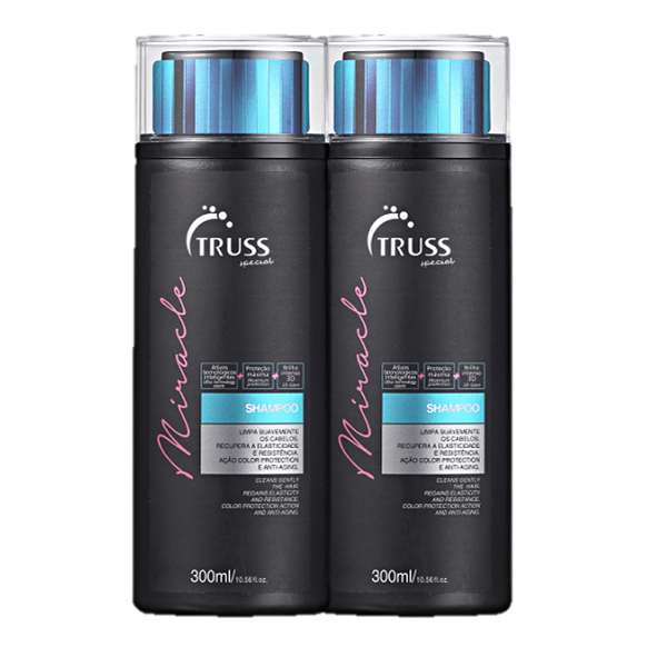 Truss Miracle Shampoo 300ml 2 Unidades 300ml 4
