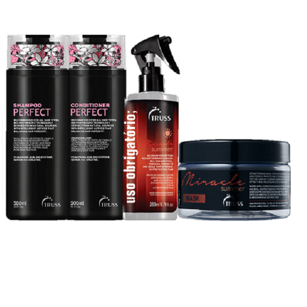 Truss Perfect Duo 300ml Mascara Summer 180g Uso Obrigatorio Summer 260ml ÚNICO 1