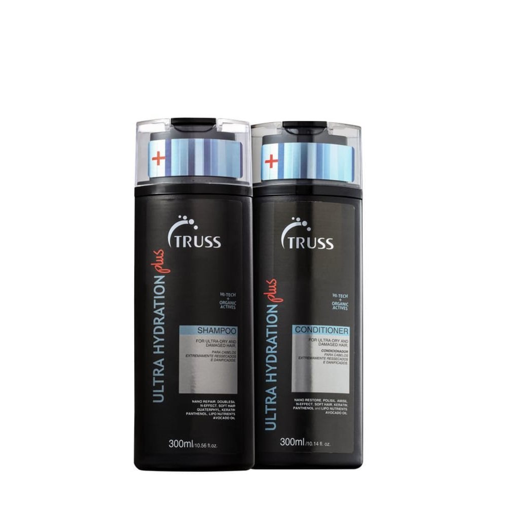 Truss Ultra Hydration Plus - Shampoo+Condicionador 300ml+Uso Obrigatorio 260ml ÚNICO 2