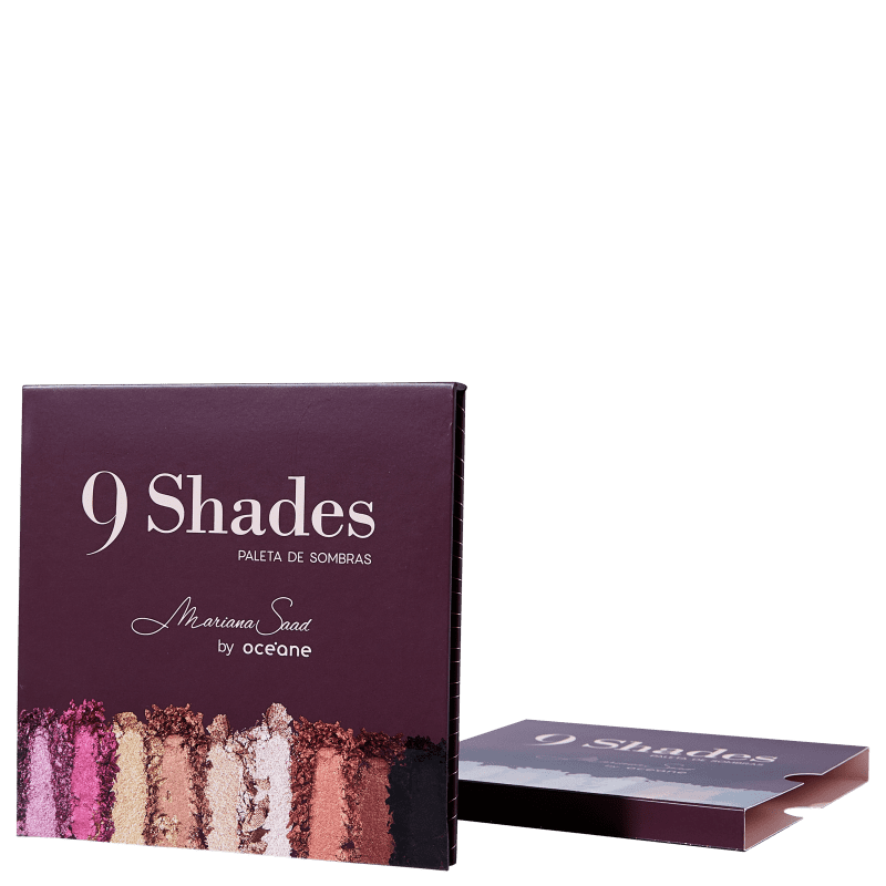 Mariana Saad By Oceane 9 Shades - Paleta de Sombras ÚNICO 4