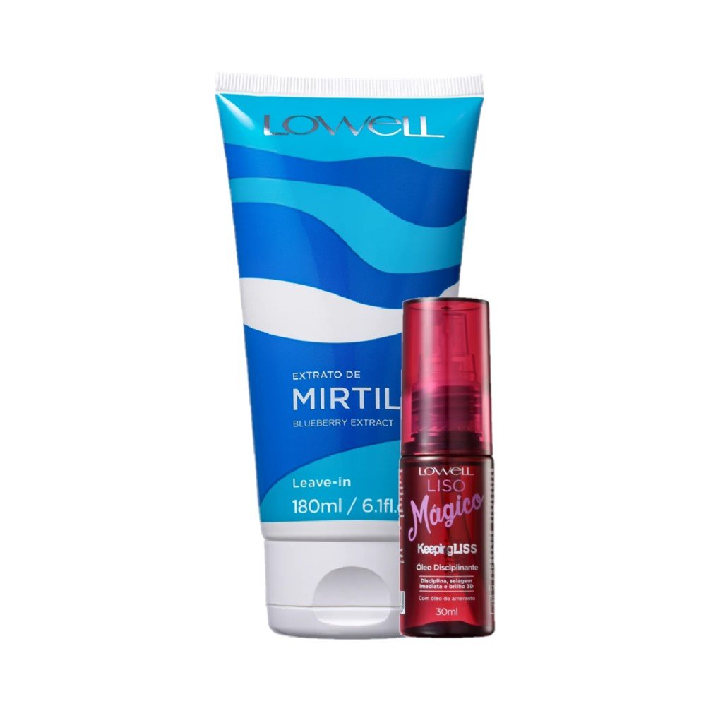 Kit Lowell Extrato de Mirtilo Finalizante Magico (2 produtos) ÚNICO 5