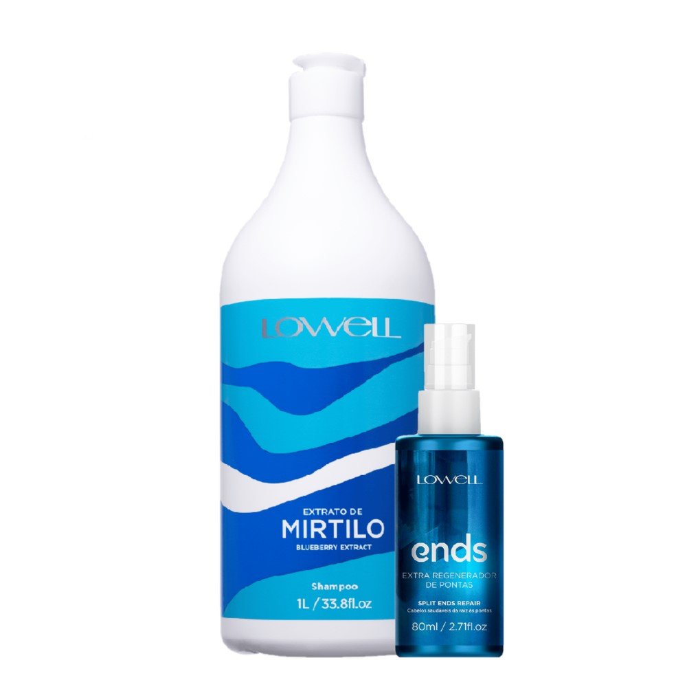 Kit Lowell Extrato de Mirtilo Salon Limpeza Regeneradora (2 Produtos) ÚNICO 5