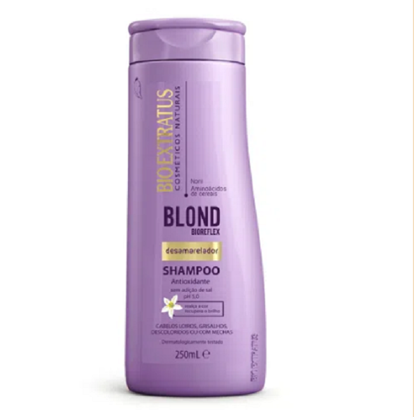 Bio Extratus Blond Bioreflex Kit Duo 250ml e Mascara 250g ÚNICO 3