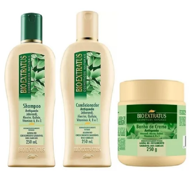 Bio Extratus Jaborandi Trio (Shampoo + Cond + Mascara 250g) ÚNICO 5