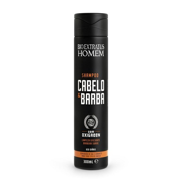 Bio Extratus Homem Kit Cabelo e Barba Shampoo Condicionador 300ml e Pomada Fixadora 50g ÚNICO 2