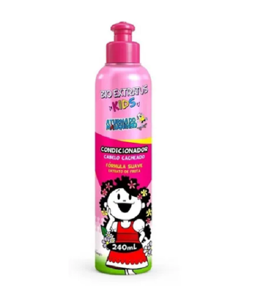 Bio Extratus Kids Cacheados Kit Duo 240ml e Finalizador 150g ÚNICO 2