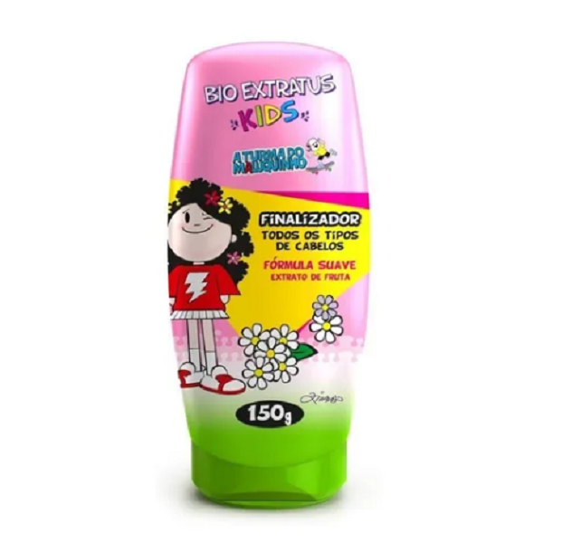 Bio Extratus Kids Cacheados Kit Duo 240ml e Finalizador 150g ÚNICO 3