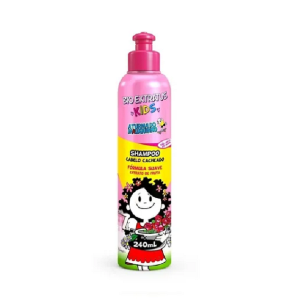 Bio Extratus Kids Cacheados Kit Duo 240ml e Finalizador 150g ÚNICO 4