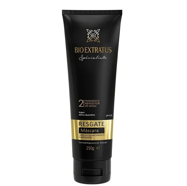 Bio Extratus Specialiste Resgate Shampoo e Condicionador 300ml mais Mascara 250g e Finalizador 200g ÚNICO 10