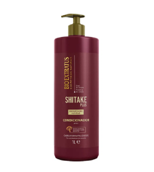 Bio Extratus Shitake Plus (Shampoo+Condicionador 1L+Finalizador Termoprotetor 200g) ÚNICO 6