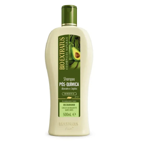 Bio Extratus Pos-Quimica Shampoo+Condicionador 500ml ÚNICO 5
