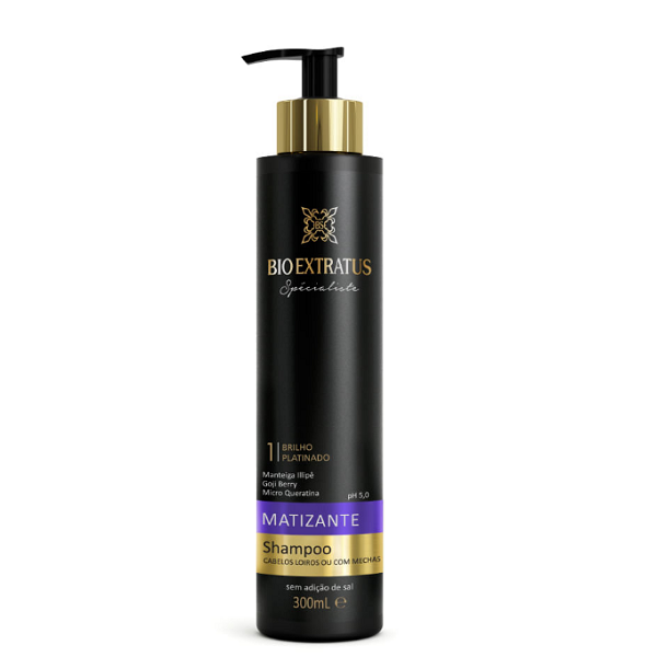 Bio Extratus Specialiste Matizante Violeta  Shampoo 300ml e Mascara 250g ÚNICO 6