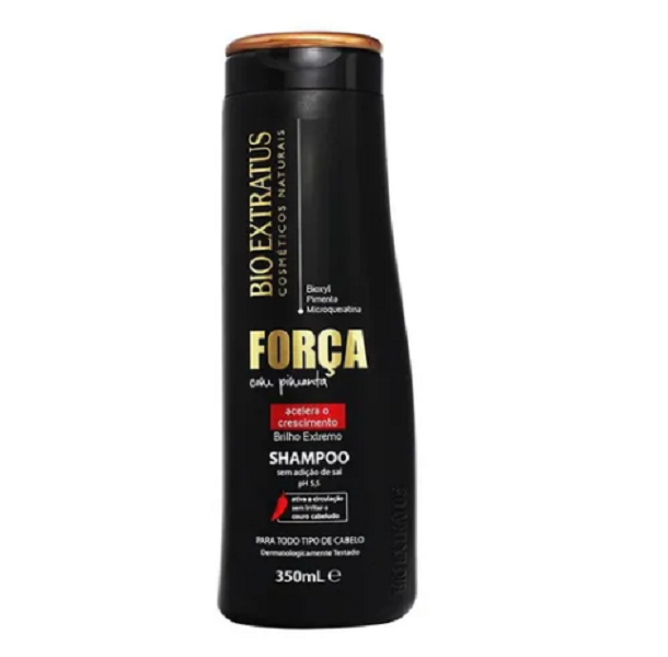 Forca com Pimenta Bio Extratus Duo 350ml Finalizador 150ml e Locao 100ml ÚNICO 5