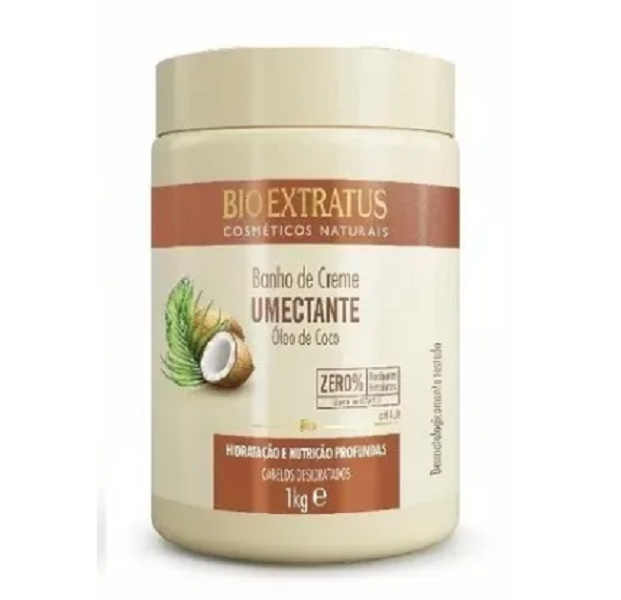 Bio Extratus Umectante Oleo de Coco (Shampoo+Condicionador+Banho de Creme 1L) ÚNICO 3