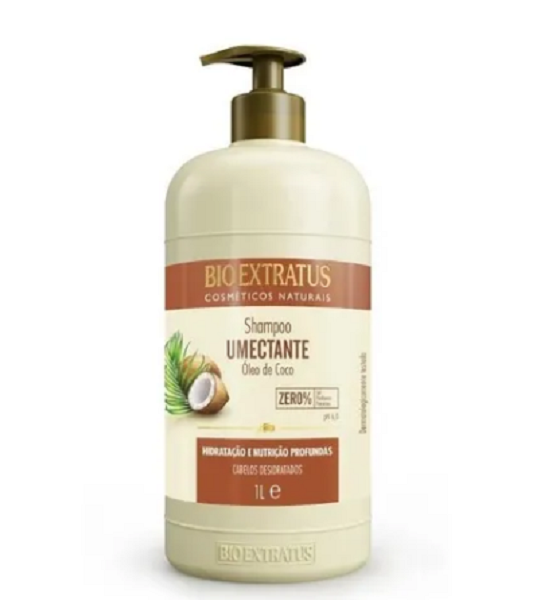 Bio Extratus Umectante Oleo de Coco (Shampoo+Condicionador+Banho de Creme 1L) ÚNICO 4