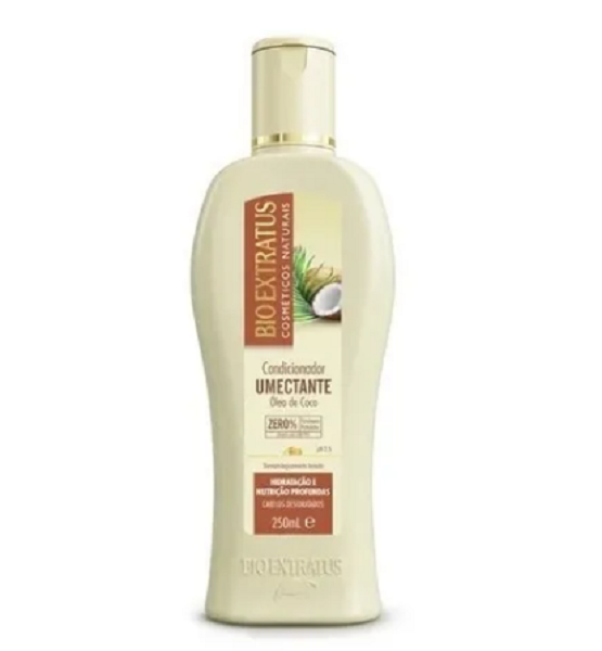 Bio Extratus Umectante Oleo de Coco (Shampoo+Condicionador 250g) ÚNICO 2