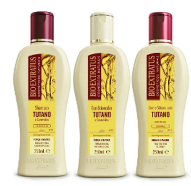 Bio Extratus Tutano Trio (Shampoo+Cond+Creme de Silicone 250g) ÚNICO 5