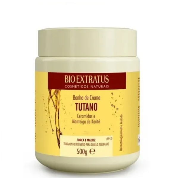 Bio Extratus Tutano Macara 500g+Umidificador de Cachos 500ml+Oleo Sillitan 40ml ÚNICO 2
