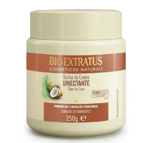 Kit Bio Extratus Oleo de Coco (Shampoo+Condicionador+Banho de Creme 250g) ÚNICO 4