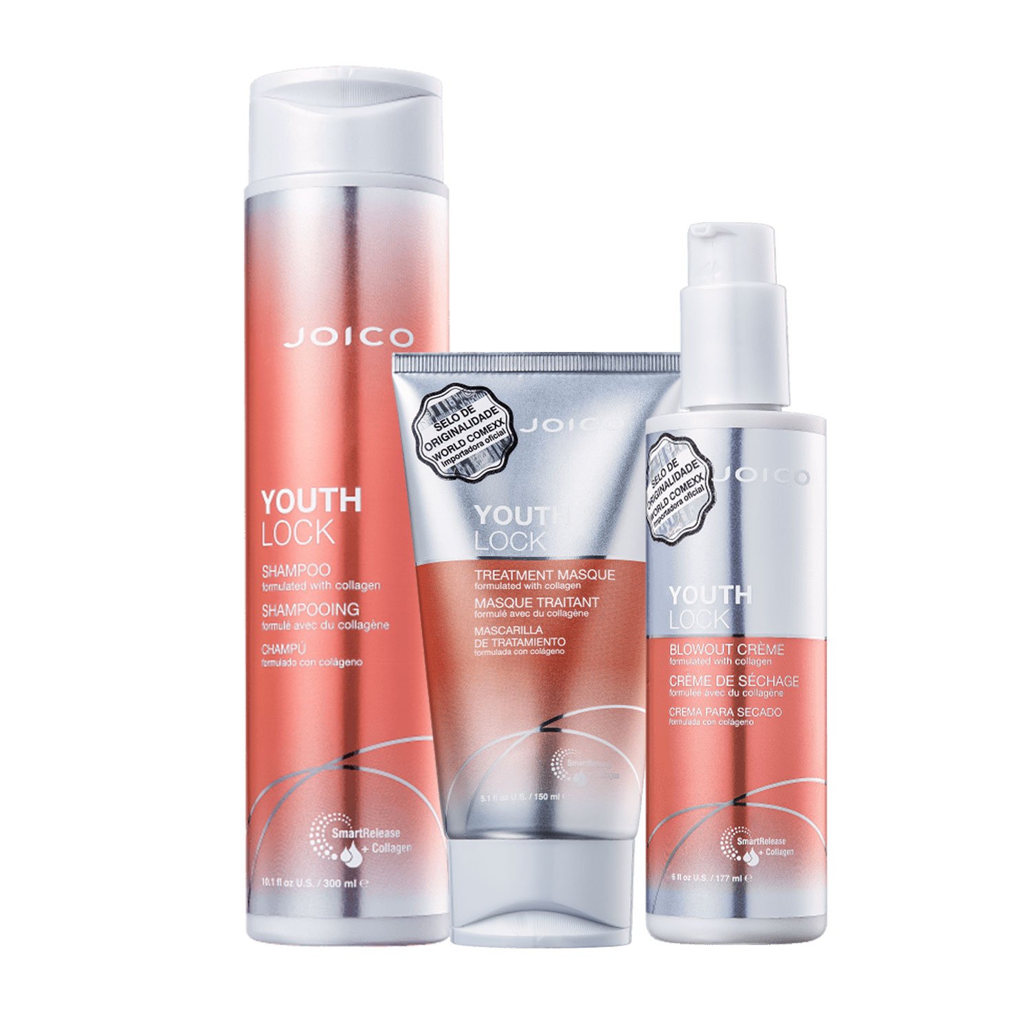 Kit Joico Youthlock Collagen Hidratacao (3 Produtos) ÚNICO 1