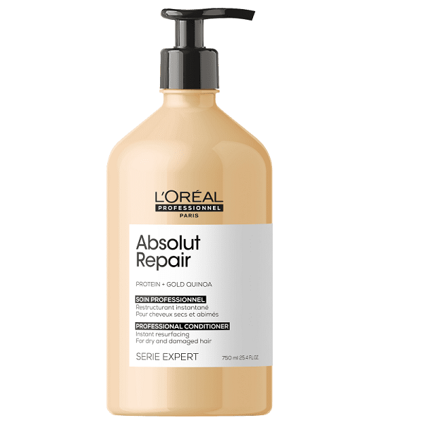 LOreal Professionnel Serie Expert Absolut Repair Gold Quinoa Protein - Condicionador 750ml 750ml 1