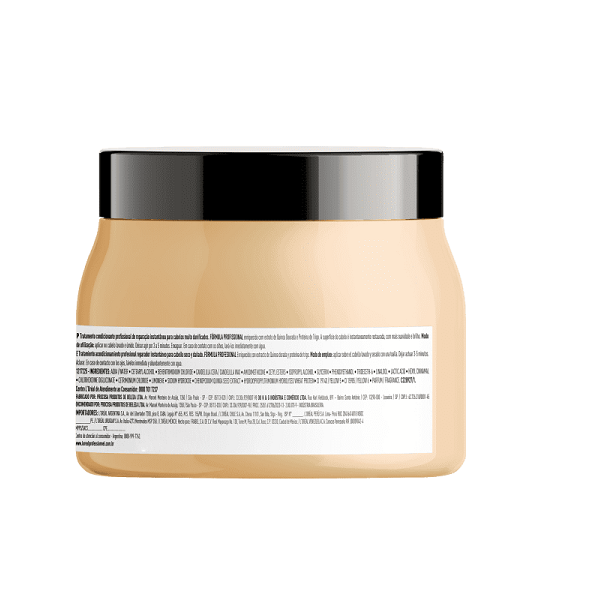 LOreal Professionnel Serie Expert Absolut Repair Gold Quinoa Protein - Mascara Capilar 500g 500g 2