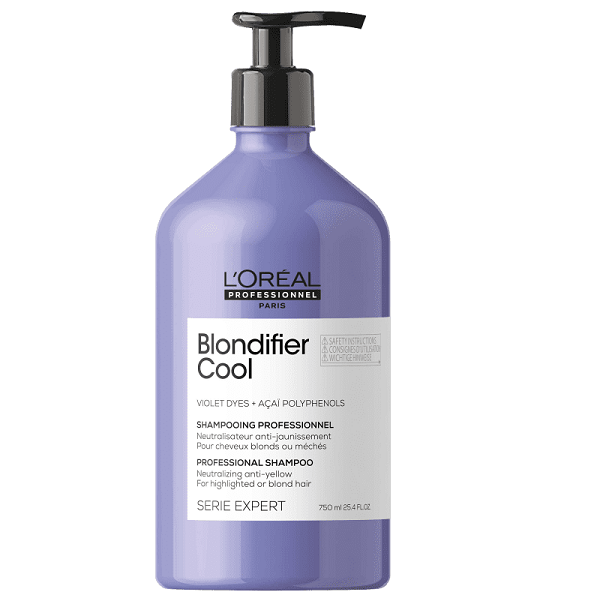 LOreal Professionnel Serie Expert Blondifier Cool - Shampoo Matizador 750ml 750ml 4