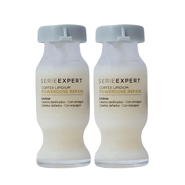 Kit LOreal Professionnel Expert Absolut Repair Cortex Lipidium Power Repair - Ampola Capilar 10ml (2 Unidades) ÚNICO 1