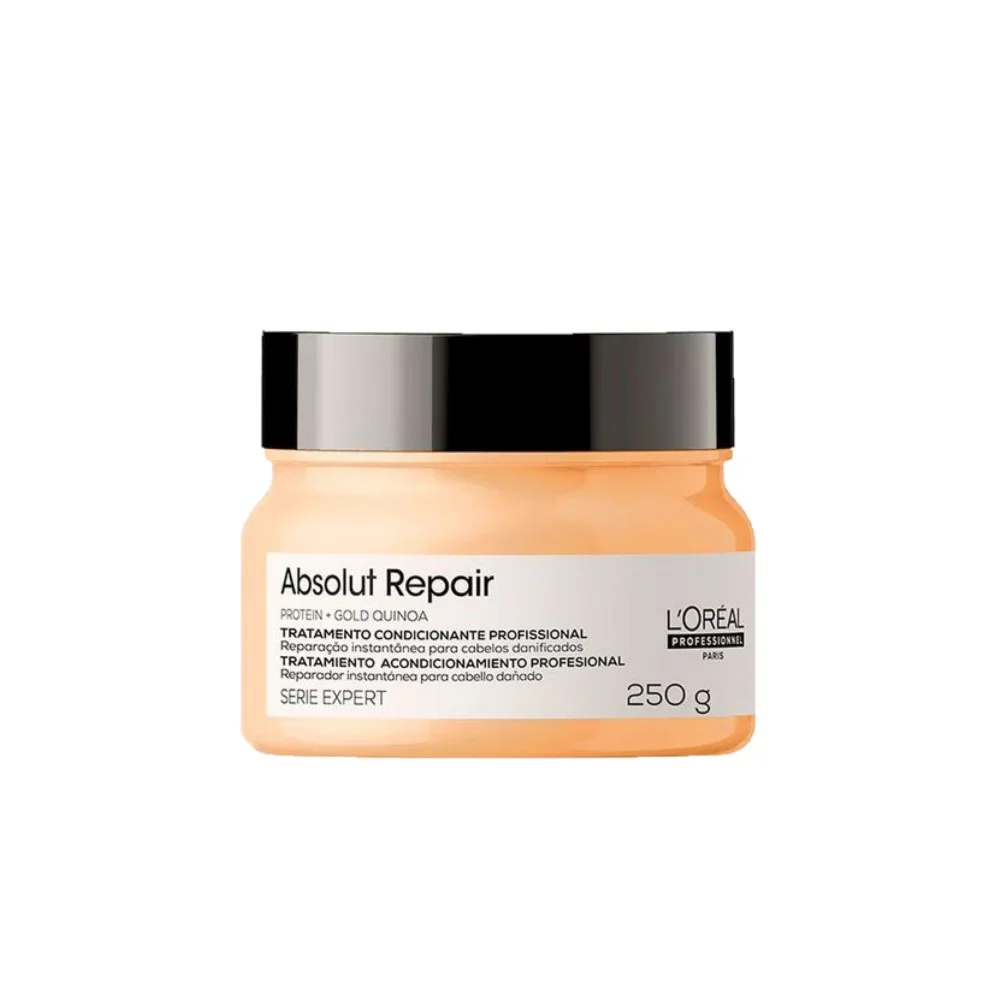 Kit LOreal Professionnel Serie Expert Absolut Repair Gold Quinoa Protein Brilho (2 Pro ÚNICO 3