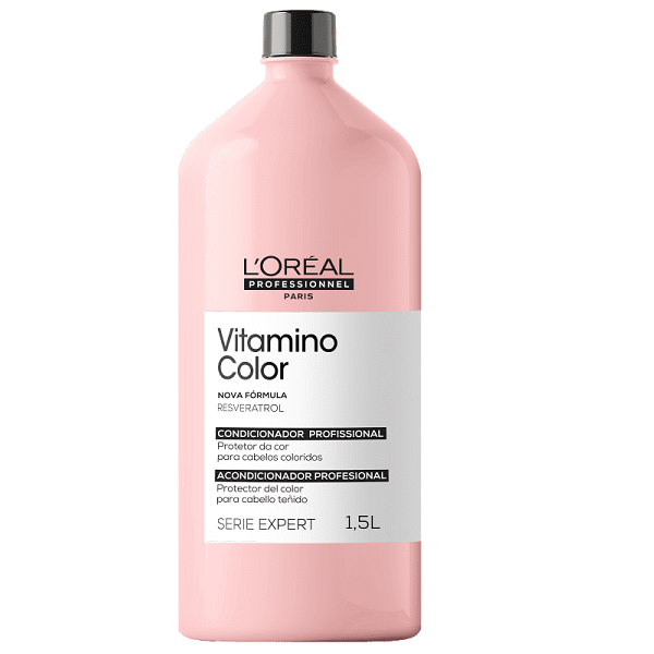 Kit LOreal Professionnel Serie Expert Vitamino Color Resveratrol Duo 1,5L + Mascara 500g (3 Produtos) ÚNICO 3
