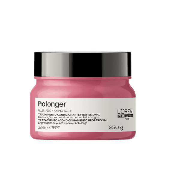Kit LOreal Professionnel Serie Expert Pro Longer Shampoo 1,5L + Condicionador 200ml + Mascara 250g (3 Produtos) ÚNICO 3