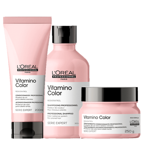 Kit LOreal Professionnel Vitamino Color Home Care (3 Produtos) ÚNICO 6