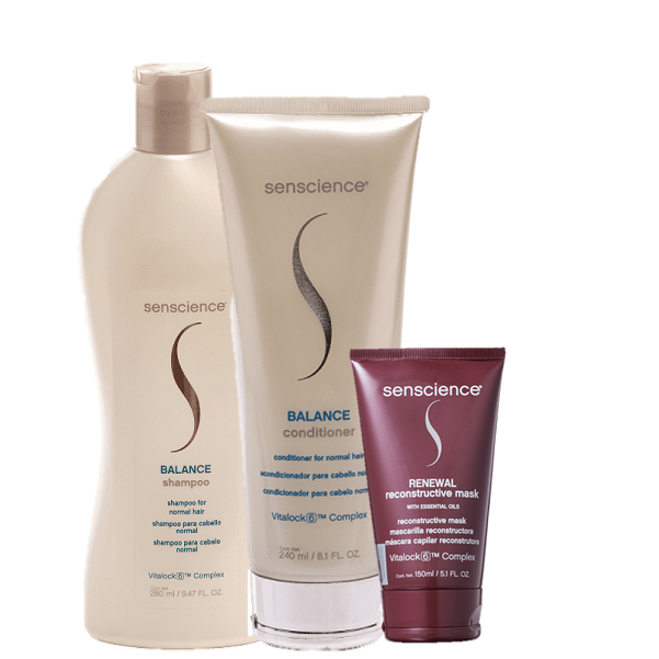 Senscience Balance Home Care Duo e Renewal Mask 150ml ÚNICO 6