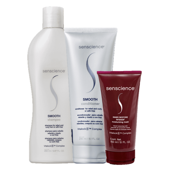 Senscience Smooth Duo Home Care e Inner Intensif Restore Moisturizing Mask 150ml ÚNICO 6