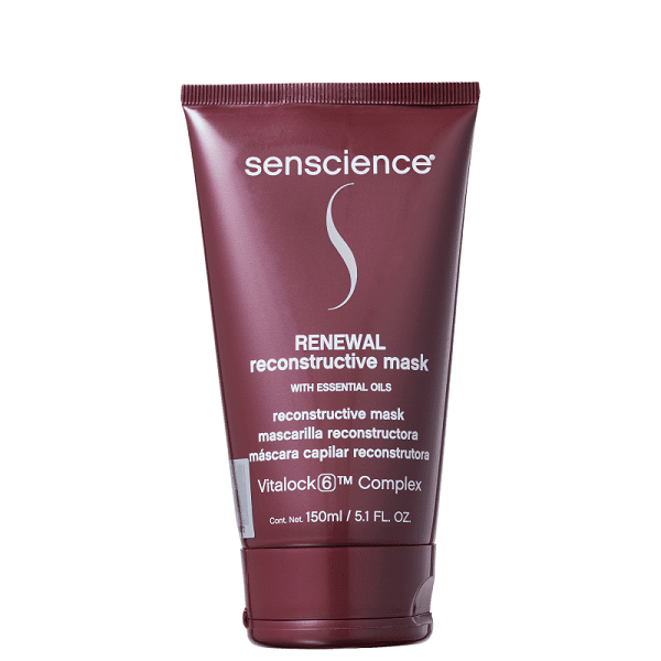 Senscience Silk Moisture Duo Home Care Renewal Mask 150ml CPR Tratamento Reconstrutor 2x25ml e True Hue Oleo 55ml ÚNICO 6