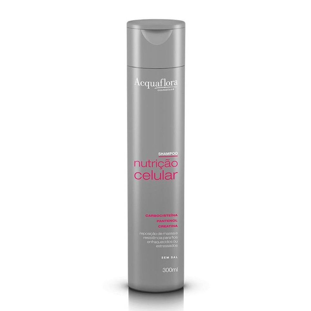 Shampoo Acquaflora Nutricao Celular 300ml 300ml 2