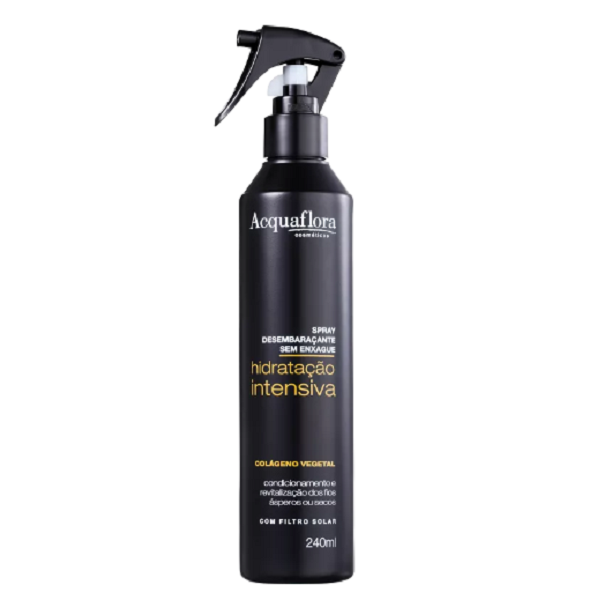 Acquaflora Hidratacao Intensiva Shampoo+Cond 300ml+Masc 250ml+Spray s/ Enxague 240ml ÚNICO 5