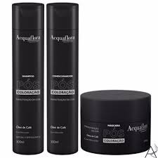 Acquaflora Pos-Coloracao Shampoo+Condicionador 300ml+Mascara 250ml ÚNICO 8