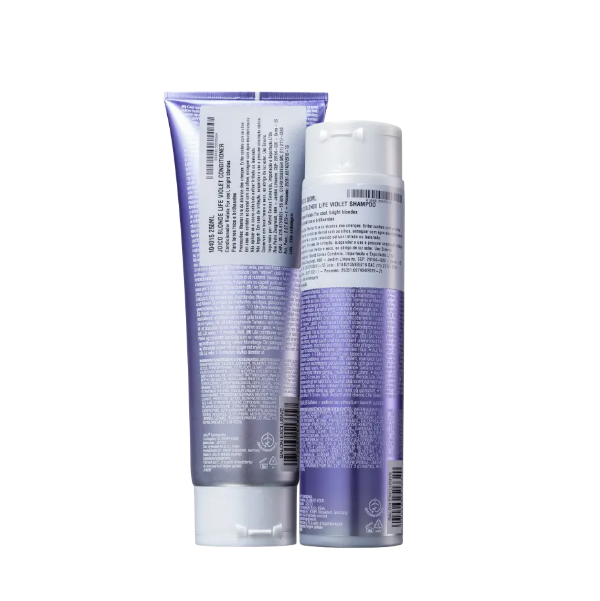 Joico Blonde Life Violet - Shampoo Matizador 300ml+Condicionador 250ml ÚNICO 2
