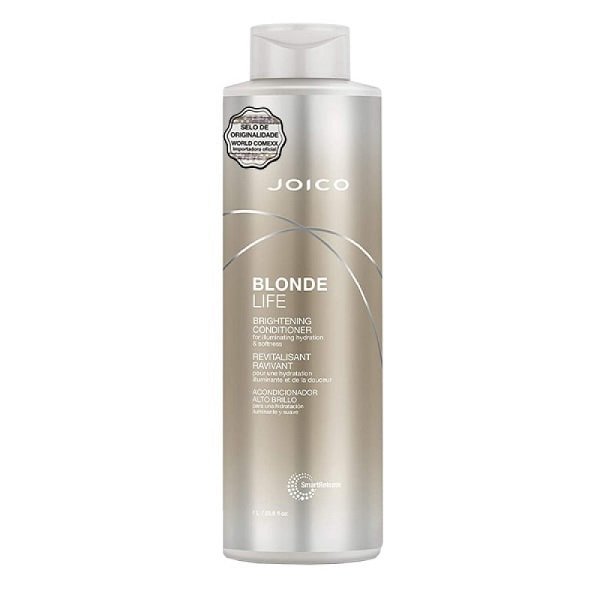 Joico Blonde Life Brightening Shampoo 1L Condicionador 1L Mascara 150ml Oil 100ml ÚNICO 9